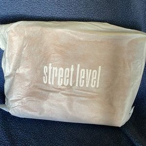 Reversible Faux Leather Tote & Wristlet - NEW